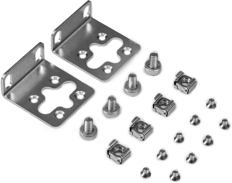 PhyinLan Rack Mount Kit 17.3'' Rack Ears for HP ProCurve/Aruba/OfficeConnect/HPE HP-4S (5064-2085) (5069-6535) - Image 1